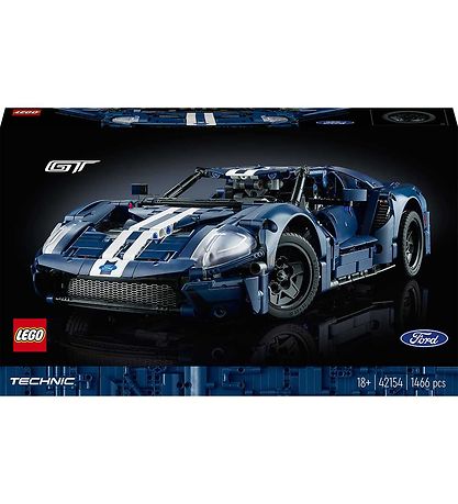 LEGO® Technic - 2022 Ford GT 42154 - 1466 Dele LEGO® Technic - 2022 Ford GT 42154 - 1466 Dele
