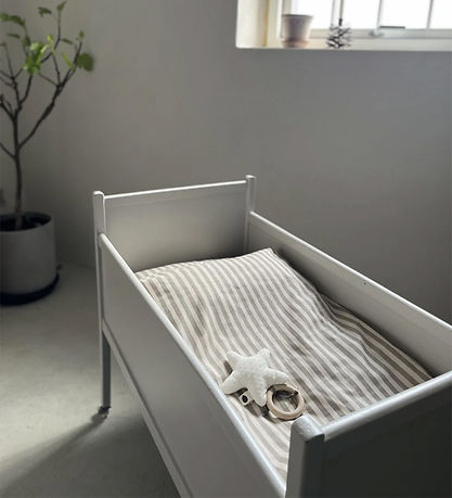 Pine Cone Sengetøj - Junior - Mushroom Stripe