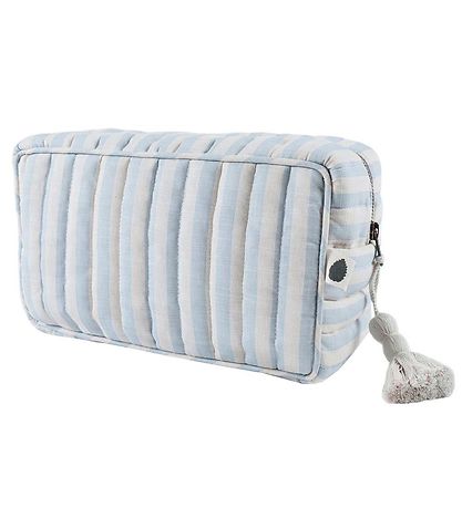 Pine Cone Toilettaske - 24 cm - Lulu - Blue Blossom Stripe Pine Cone Toilettaske - 24 cm - Lulu - Blue Blossom Stripe