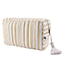 Pine Cone Toilettaske - 24 cm - Lulu - Mustard Stripe Pine Cone Toilettaske - 24 cm - Lulu - Mustard Stripe