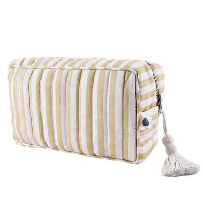 Pine Cone Toilettaske - 24 cm - Lulu - Mustard Stripe Pine Cone Toilettaske - 24 cm - Lulu - Mustard Stripe