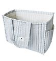 Pine Cone Shopper - Mama - Blue Blossom Stripe