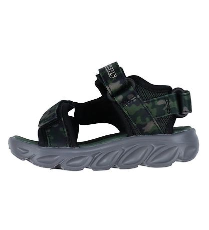 Skechers Sandaler m. Lys - Hypno-Splash - Black Olive