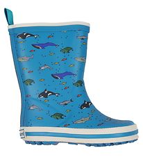 Bundgaard Gummistøvler - Charly High - Sea Animals Bundgaard Gummistøvler - Charly High - Sea Animals