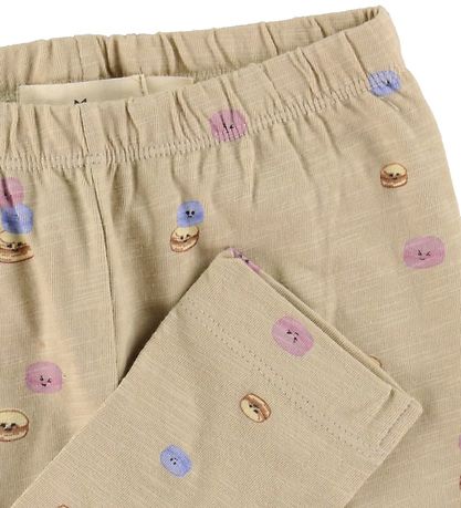 Monsieur Mini Leggings - Mini Macaron - Almond Monsieur Mini Leggings - Mini Macaron - Almond