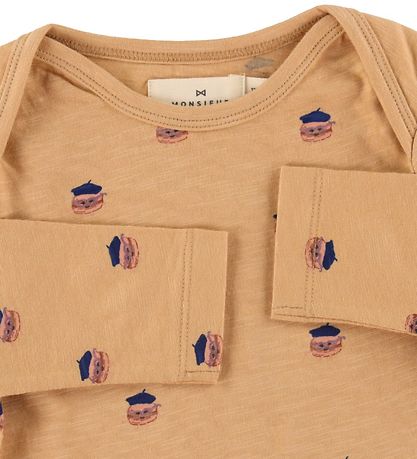 Monsieur Mini Body l/æ - Monsieur Macaron - AOP Print