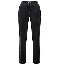 Juicy Couture Sweatpants - Velour - Sort Juicy Couture Sweatpants - Velour - Sort