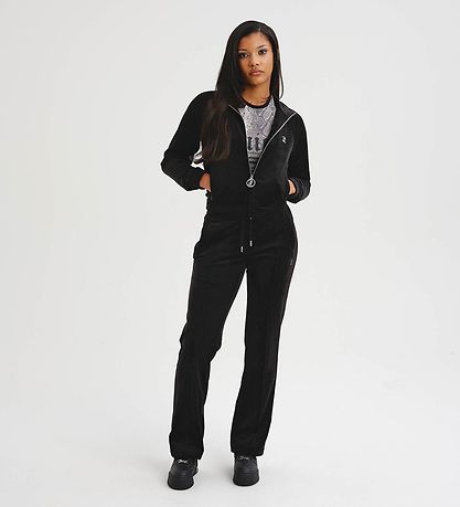 Juicy Couture Sweatpants - Velour - Sort Juicy Couture Sweatpants - Velour - Sort