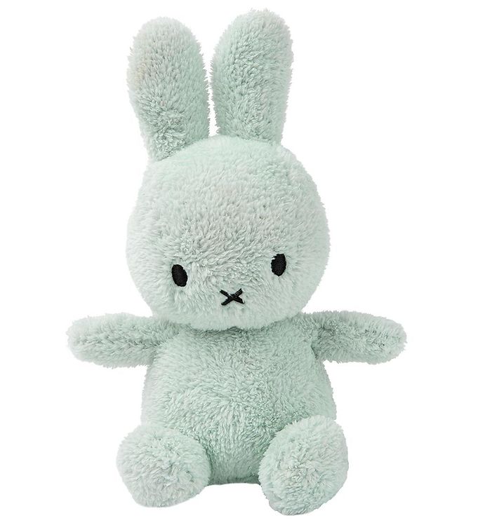 Bon Ton Toys Bamse - 23 cm - Miffy Sitting Terry - Grøn