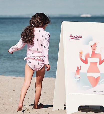 Petit Crabe Bikinitrusser - Zoe - UV50+ - Rose Boat