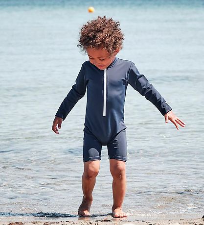 Petit Crabe Badeheldragt - Combi - UV50+ - Blå Petit Crabe Badeheldragt - Combi - UV50+ - Blå