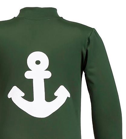 Petit Crabe Badeheldragt - Lou - UV50+ - Forest Petit Crabe Badeheldragt - Lou - UV50+ - Forest