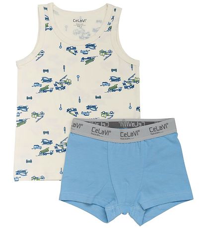 CeLaVi Undertøjssæt - Undertrøje/Boxershorts - Daiquiri Green CeLaVi Undertøjssæt - Undertrøje/Boxershorts - Daiquiri Green