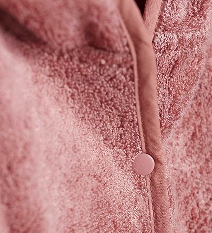 Pippi Baby Badekåbe - Old Rose m. Ører