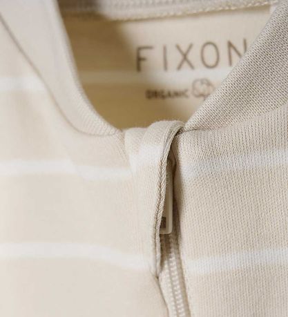 Fixoni Natdragt - Oatmeal Stribet