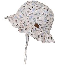 Melton Sommerhat - Off White m. Print Melton Sommerhat - Off White m. Print