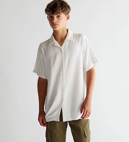 Grunt Skjorte - Atos - White