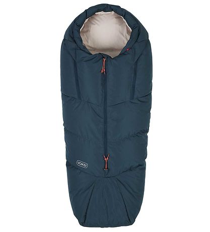 Voksi Footmuff - Adventure - Poppy Blue/Seashell Sand Voksi Footmuff - Adventure - Poppy Blue/Seashell Sand