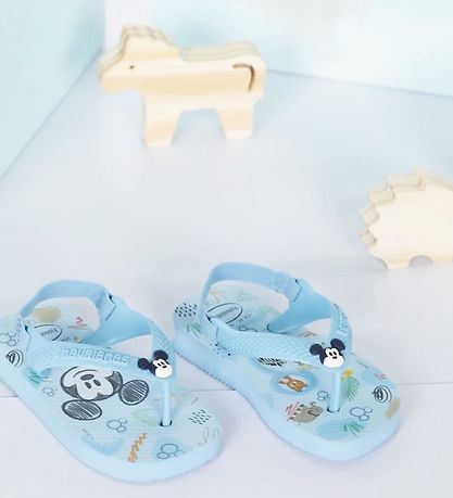 Havaianas Klipklapper - Baby Disney Classic - Blue Water Havaianas Klipklapper - Baby Disney Classic - Blue Water
