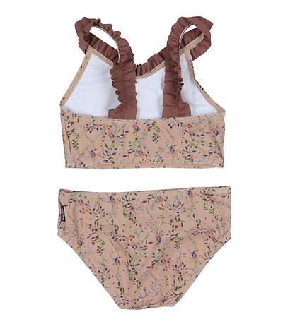 Mikk-Line Bikini - Nougat m. Blomster