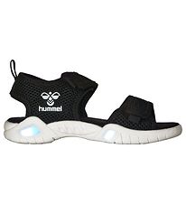 Hummel Sandaler m. Lys - Flash - Sort Hummel Sandaler m. Lys - Flash - Sort