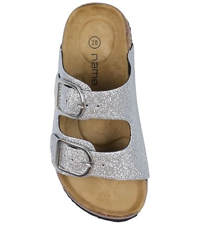 Name It Sandaler - Noos - NkfFlora - Sølv m. Glitter Name It Sandaler - Noos - NkfFlora - Sølv m. Glitter