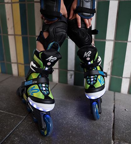 K2 Rulleskøjter - Raider Beam - Grøn/Sort - Inliner K2 Rulleskøjter - Raider Beam - Grøn/Sort - Inliner