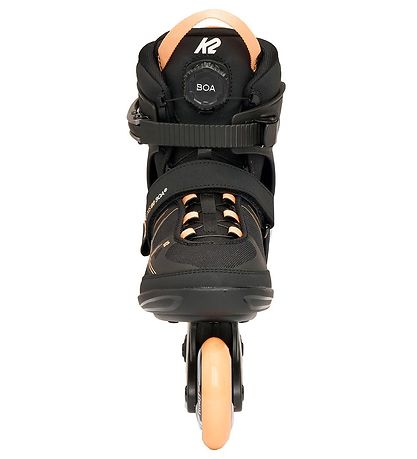 K2 Rulleskøjter - Alexia 80 Boa - Sort/Orange - Inliner K2 Rulleskøjter - Alexia 80 Boa - Sort/Orange - Inliner