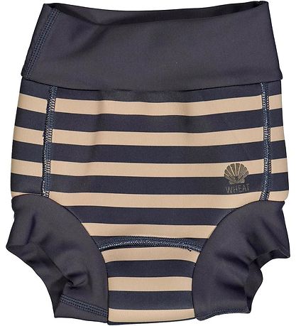 Wheat Blebadebukser - Neopren - Ink Stripe