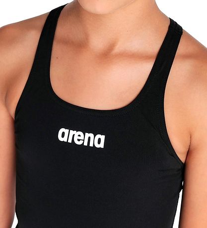 Arena Baddräkt - Tjejs Team Baddräkt Swim Pro - Svart