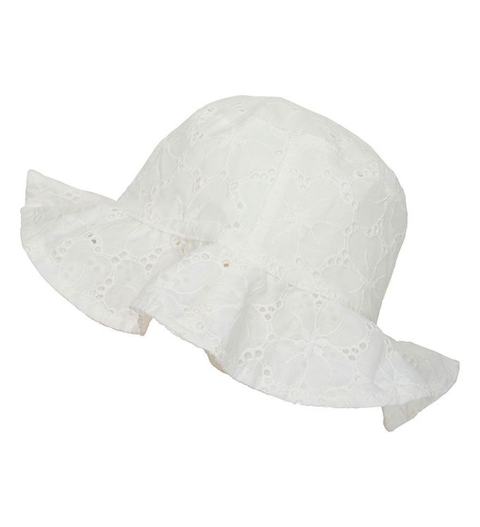 En Fant Bucket Hat - Cloud m. Hålmönster