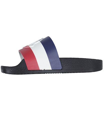 Moncler Flip Flops - Petit Basile - Black w. Logo Moncler Flip Flops - Petit Basile - Black w. Logo