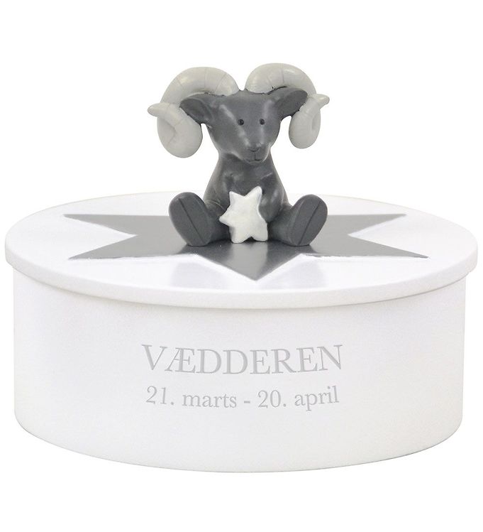 Kids by Friis Vædderen smykkeskrin - Stjernetegn