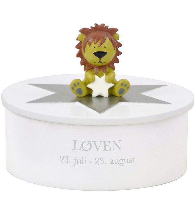 Kids by Friis Stjernetegn Smykkeskrin - Løven