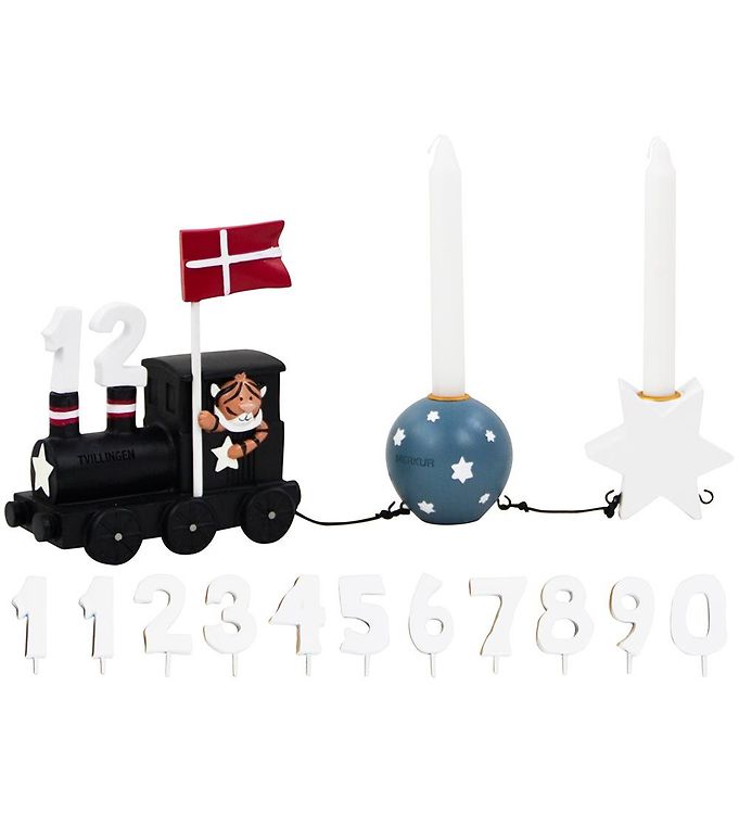 Kids by Friis Fødselsdagstog - Stjernetegn/Planet - Tvillingen kr. 279,95,-