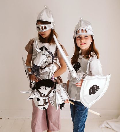 by ASTRUP Kæphest - 68 cm - Hvid m. Prikker by ASTRUP Kæphest - 68 cm - Hvid m. Prikker