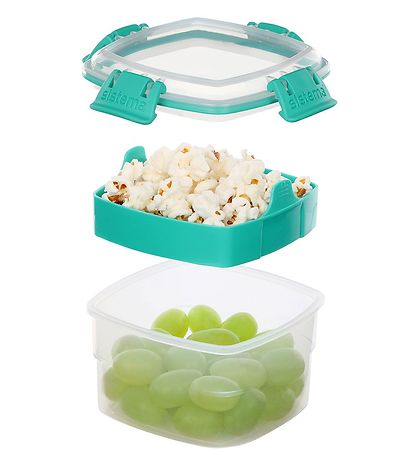 Sistema Madkasse - Snack To Go - 400 ml - Turkis