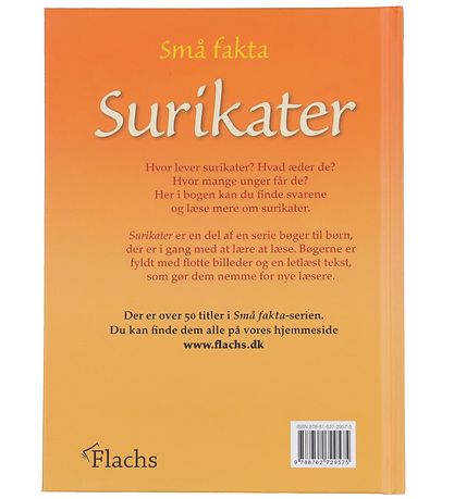 Gads Forlag Bog - Små fakta - Surikater - Dansk Gads Forlag Bog - Små fakta - Surikater - Dansk