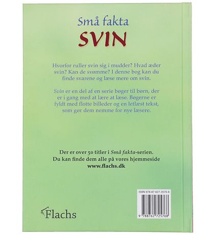 Gads Forlag Book - Little facts - Pigs - Danish