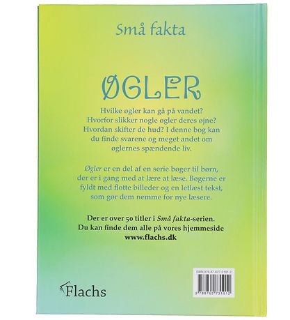 Gads Forlag Bog - Små fakta - Øgler - Dansk