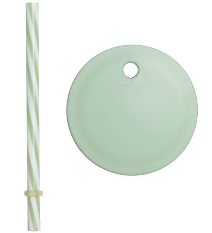 Design Letters Låg/Sugerør - Grøn