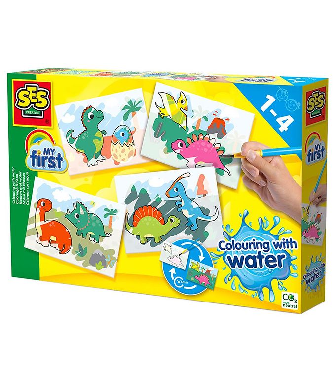 SES Creative My First Coloring with Water - Dinos