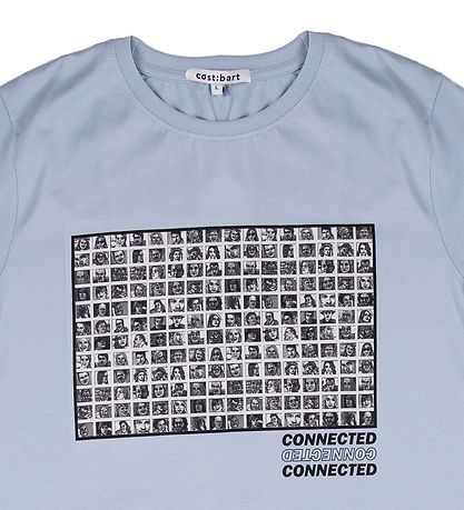 Cost:Bart T-shirt - CBRemington - Celestial Blue w. Photo print