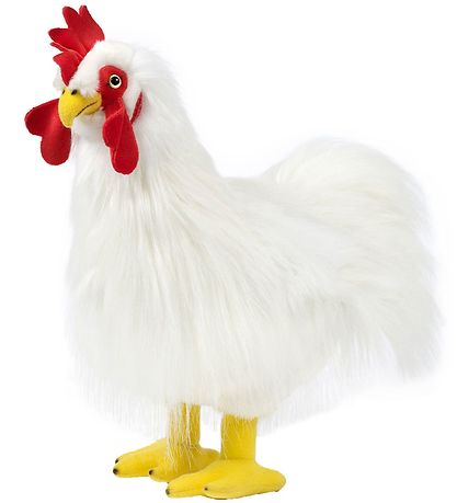 Living Nature Bamse - 33x28 cm - Hane - Hvid Living Nature Bamse - 33x28 cm - Hane - Hvid