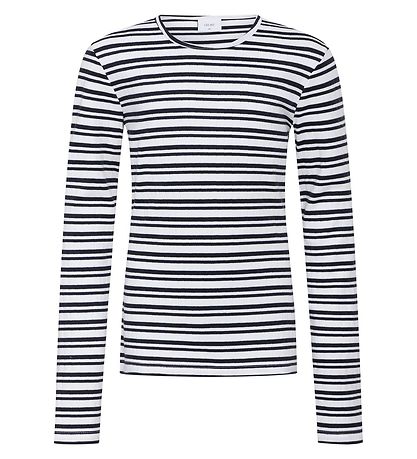 Grunt Bluse - Dopim - Navy Stripe Grunt Bluse - Dopim - Navy Stripe