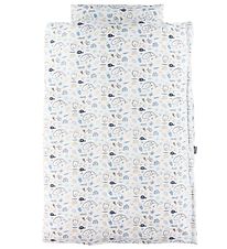 Nørgaard Madsens Sengetøj - Junior - Hvid m. Fisk Nørgaard Madsens Sengetøj - Junior - Hvid m. Fisk
