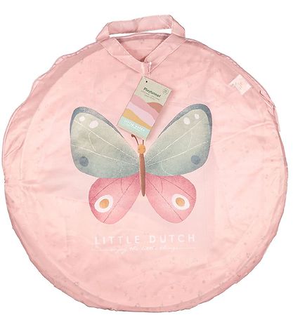 Little Dutch Kravletunnel - 180 cm - Flowers & Butterflies Little Dutch Kravletunnel - 180 cm - Flowers & Butterflies