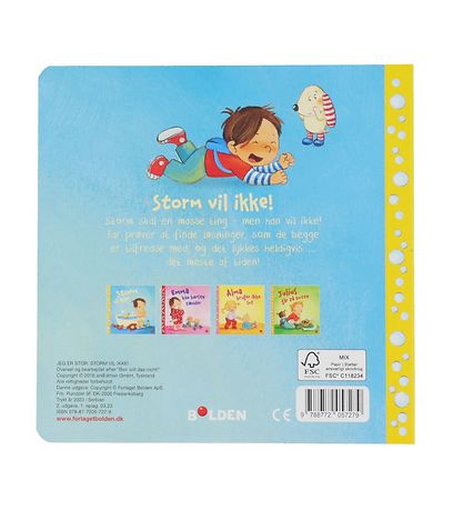 Forlaget Bolden Bog - Jeg er Stor - Storm vil Ikke! Forlaget Bolden Bog - Jeg er Stor - Storm vil Ikke!