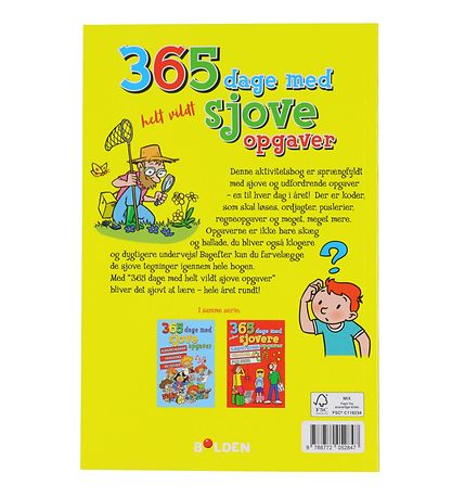 Forlaget Bolden Opgavebog - 365 Dage med Helt Vildt Sjove Opgave Forlaget Bolden Opgavebog - 365 Dage med Helt Vildt Sjove Opgave