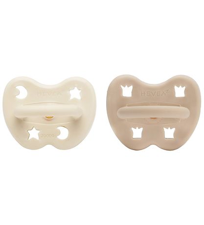 Hevea Sutter - 3-36 mdr - 2-Pak - Naturgummi - Milky White & San Hevea Sutter - 3-36 mdr - 2-Pak - Naturgummi - Milky White & San